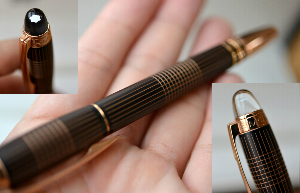 T44】14K モンブラン 万年筆 スターウォーカー 585 モンブラン スター