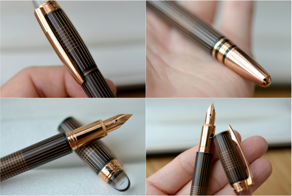 collection SHIBA / スターウォーカー レッドゴールドメタル 万年筆