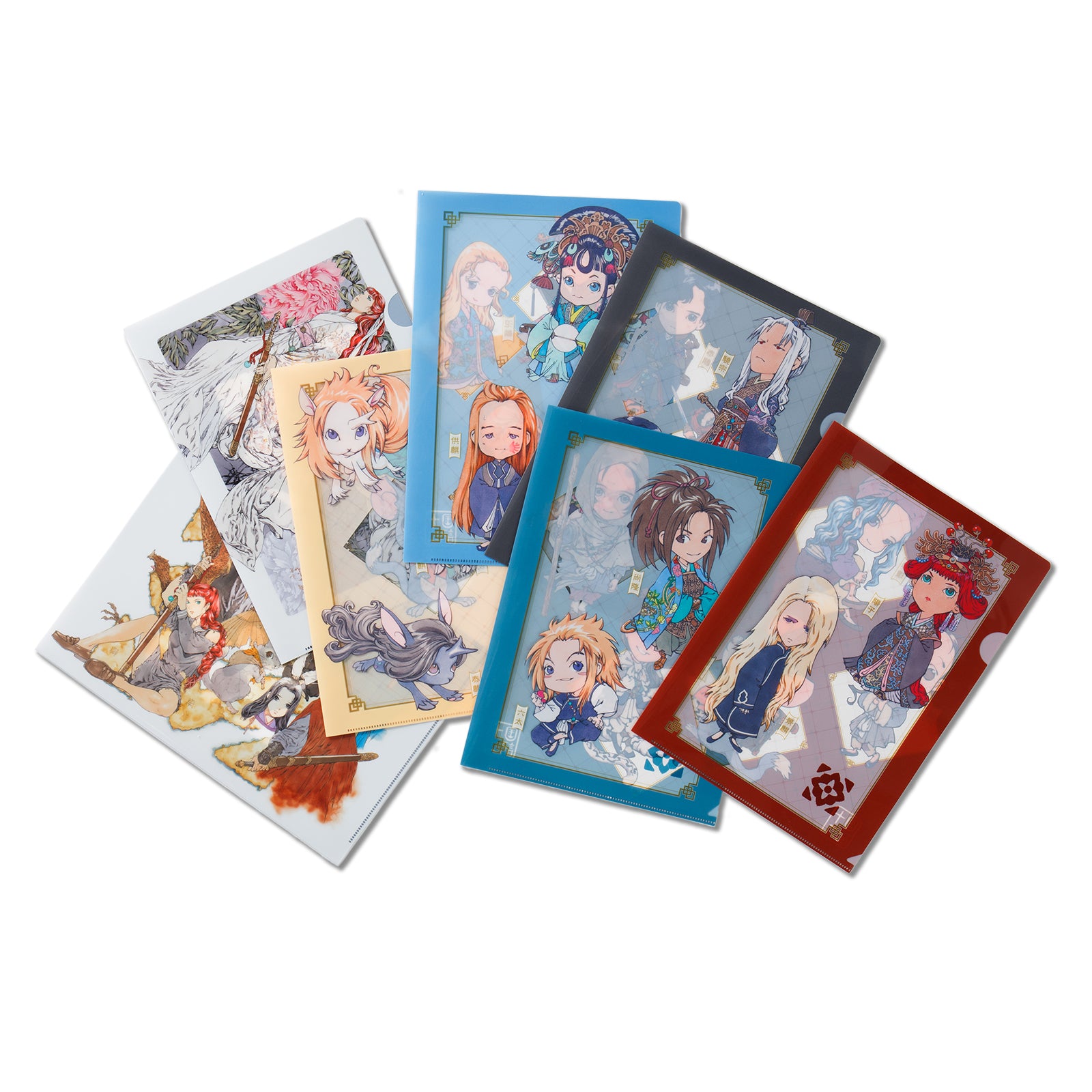 十二国記」ちびキャラクリアファイル – 新潮ショップ