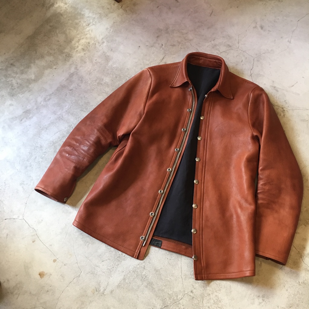 FAR EASTERN ENTHUSIAST CMMレザーシャツジャケット！