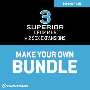 ソフト音源 「Superior Drummer 3 Bundle」 | SONICWIRE