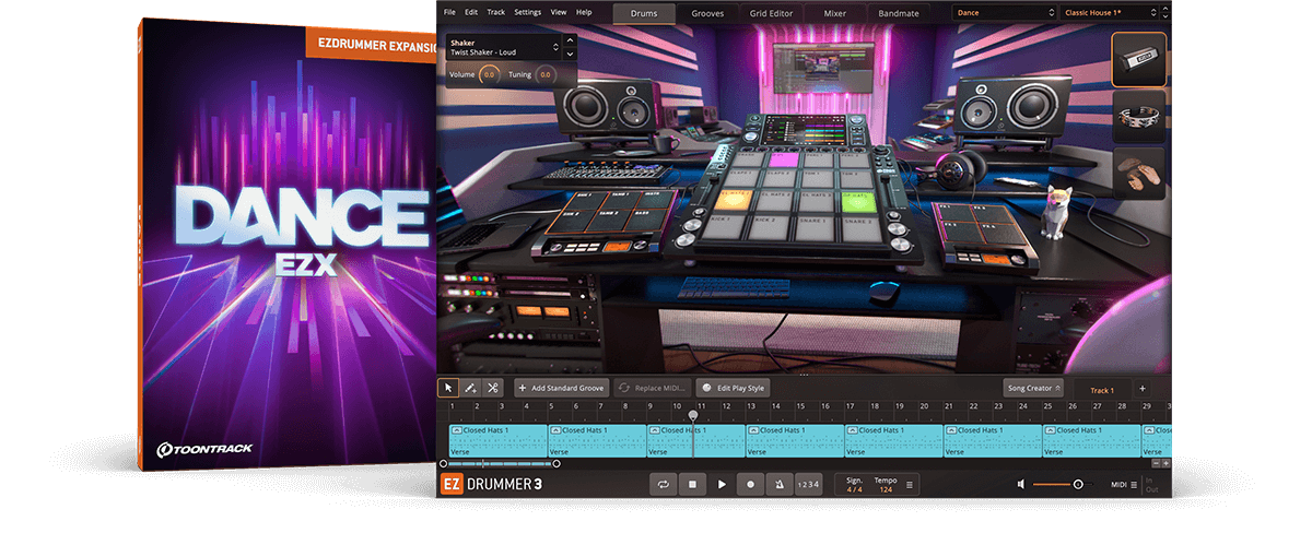 ソフト音源 「EZX - DANCE」 | SONICWIRE