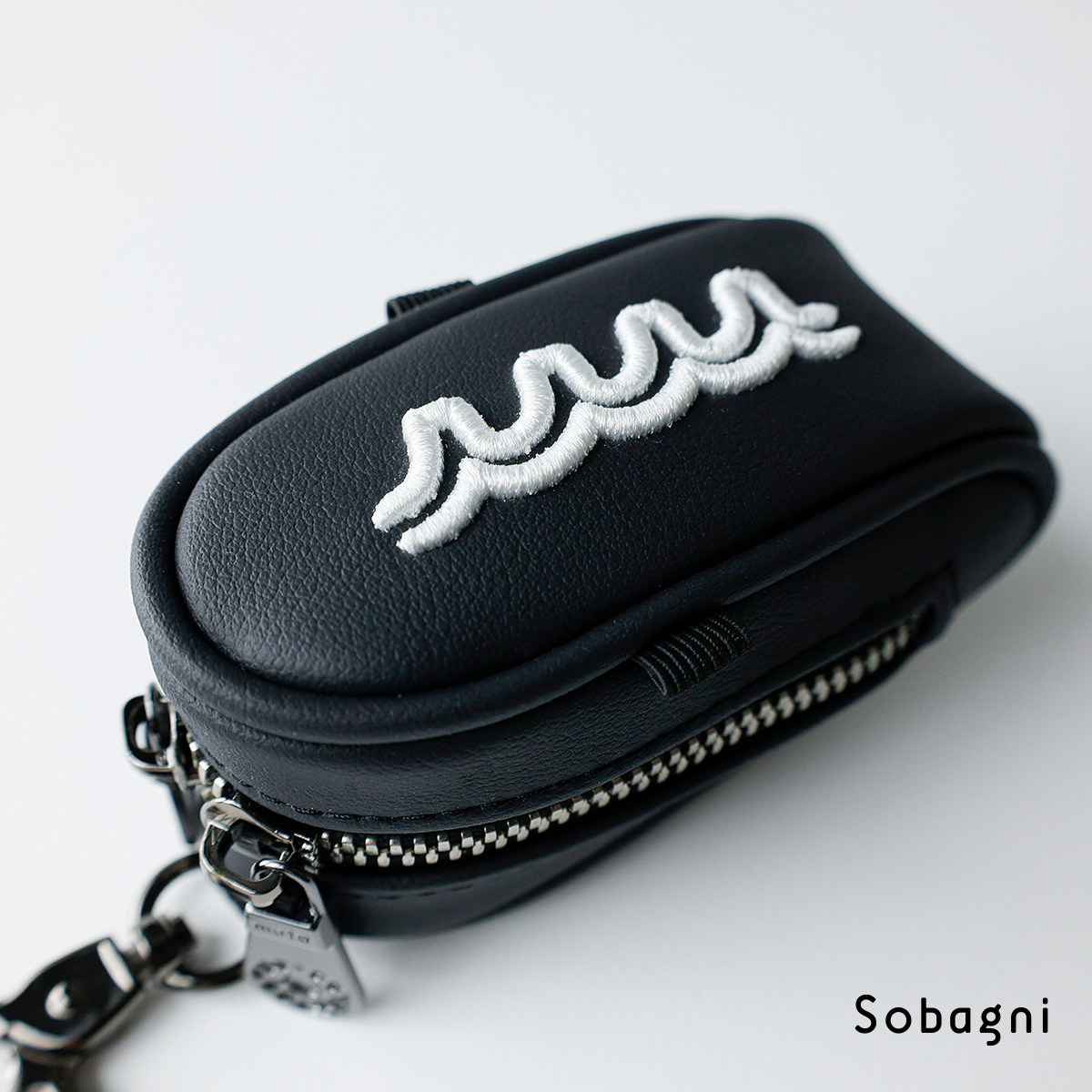 muta marine ムータ エシカル合皮ゴルフボールケース