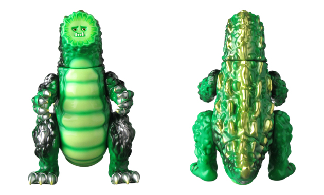 SEVESKIG × ジャングル大帝 レオ × ゴーヤ怪獣 ソフビ