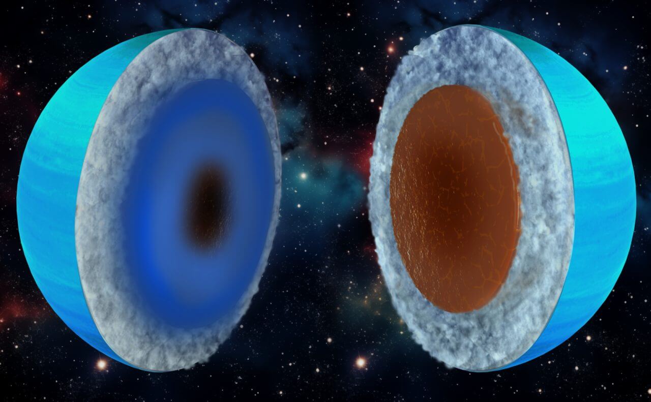 天王星や海王星は「巨大岩石惑星」かもしれない？ 惑星モデルの再検討を