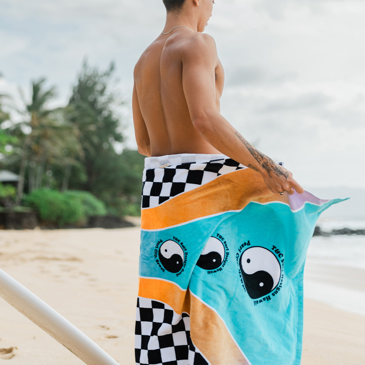 Town & Country Beach Towel - Splash | T&C Surf x Slowtide