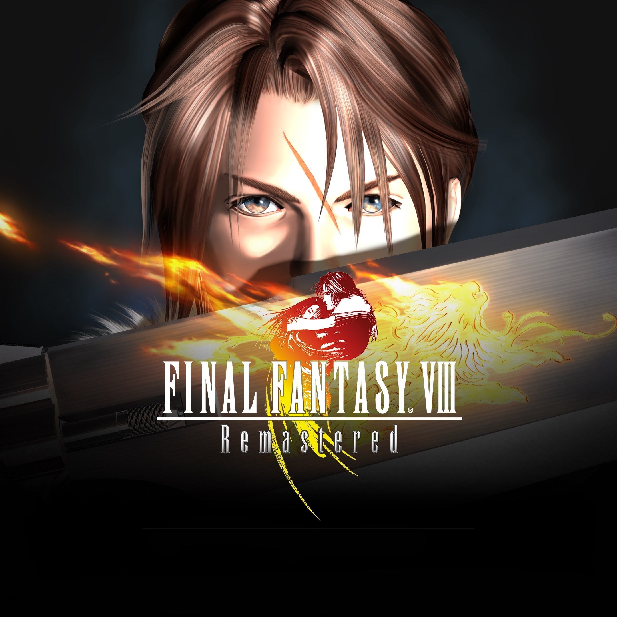 ファイナルファンタジーVIII B2サイズポスター (額縁付き) FF8 B2