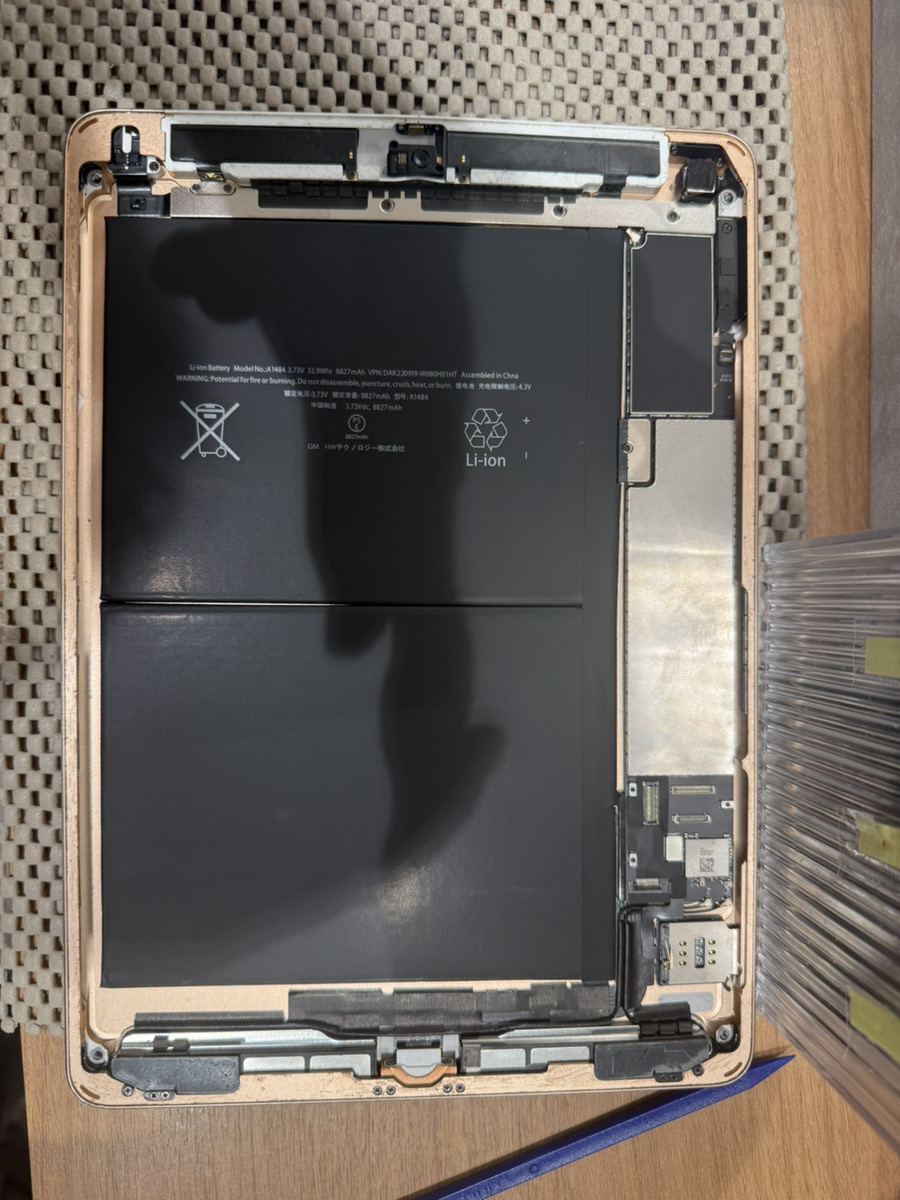 超美品 iPad 第6世代 バッテリー86% iPad第6世代バッテリー交換 | お