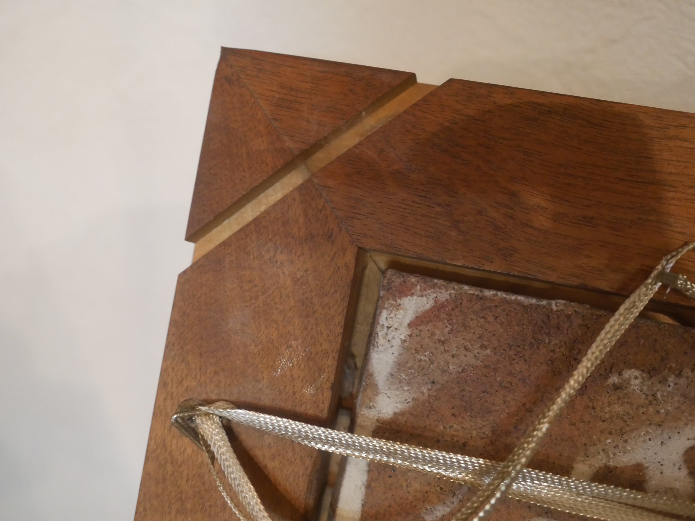 舩木研兒【タツノオトシゴ】スリップウェア 陶板 額入り フォーク