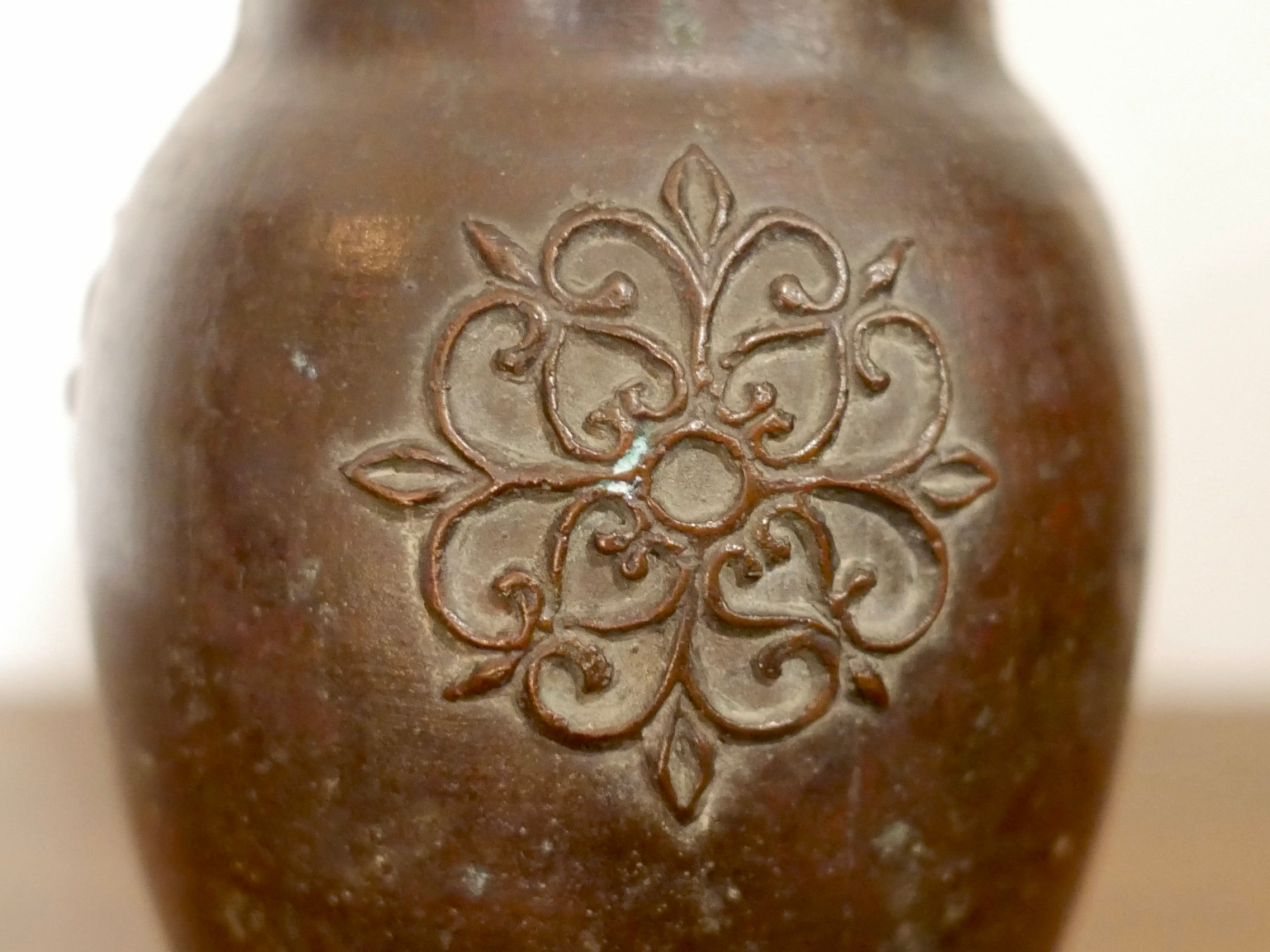 人間国宝 香取正彦作 銅花入 鋳金工芸作家 – smileantiques