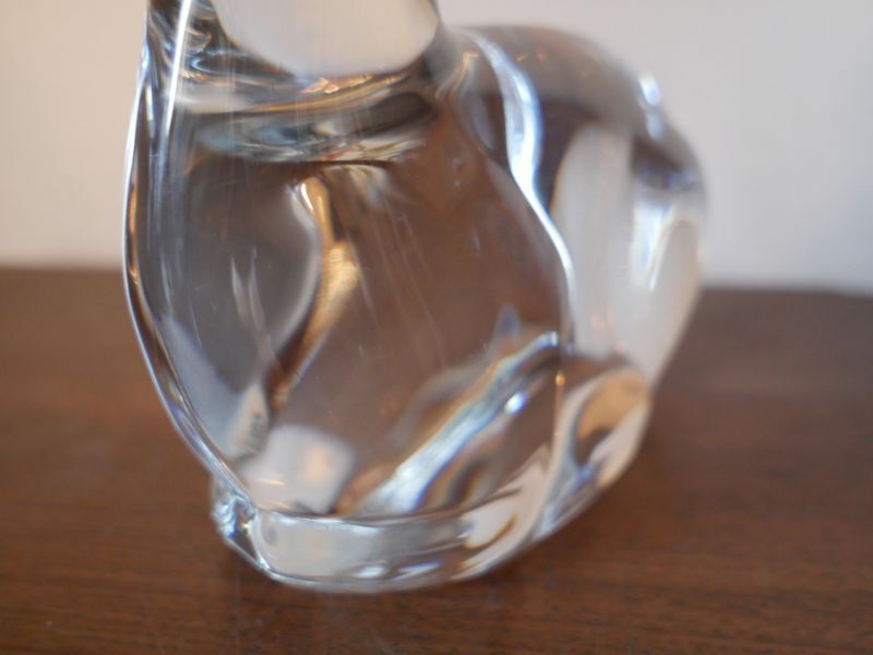 ドーム Daum france クリスタル 鳥 オブジェ アート アンティーク