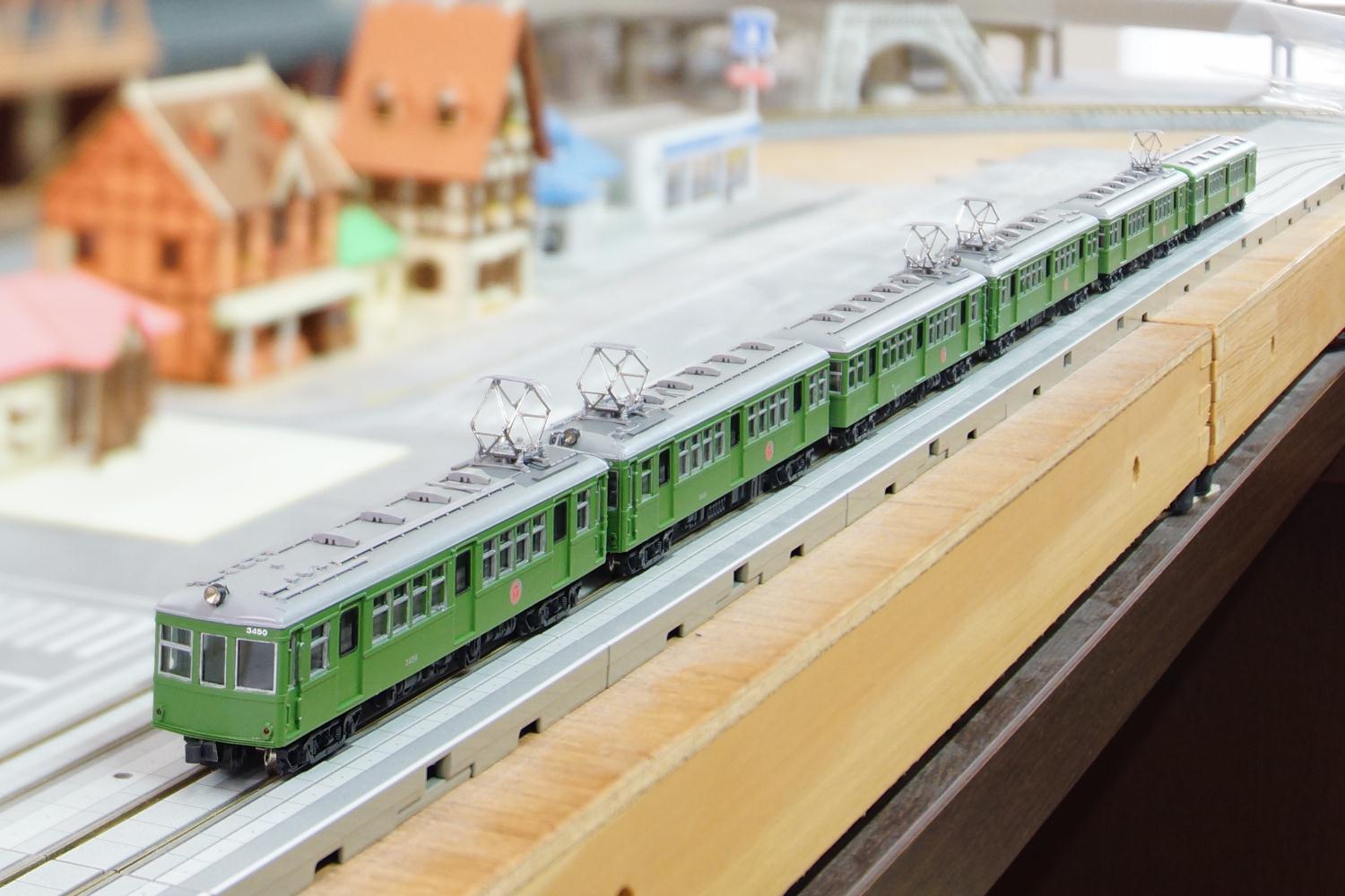 グリーンマックス 東急・旧3000系（デハ3450形） キット組み立て品 3両