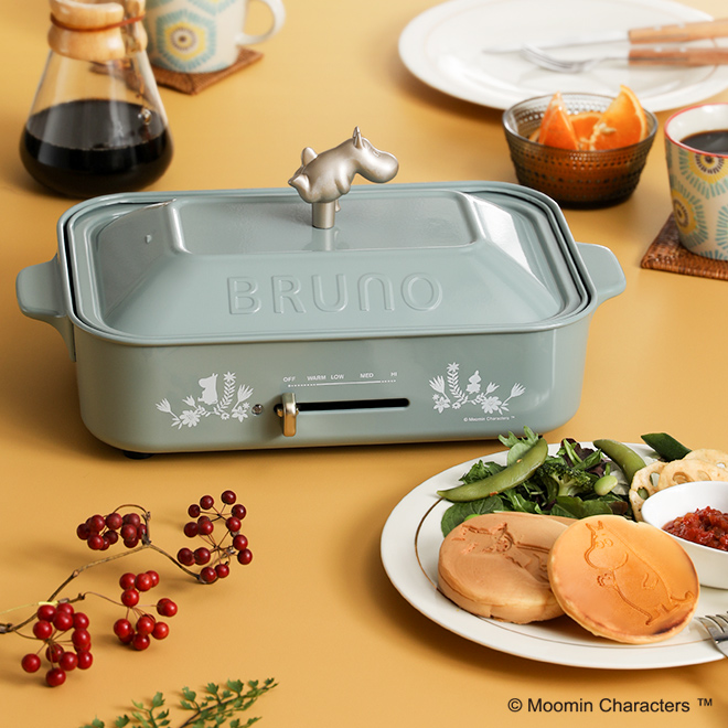 BRUNO ホットプレート4種 ムーミン