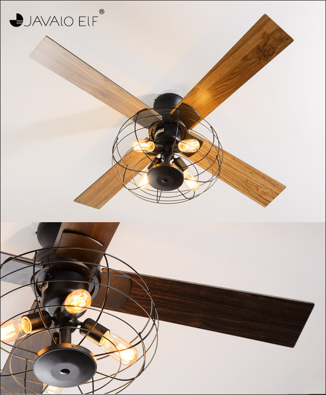 JAVALO ELF VINTAGE Collection シーリングファン JE-CF002V