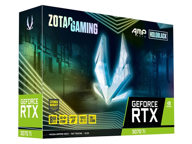 ZOTAC GAMING GeForce RTX 3070 Ti AMP Holo ZT-A30710F-10P [PCIExp