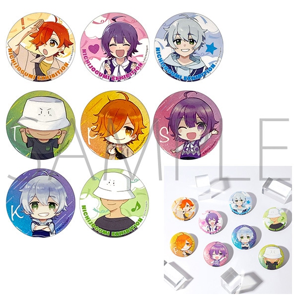 日常組 ZOZOTOWN ZOZO 缶バッジ しにがみ 7個 日常組 しにがみさん