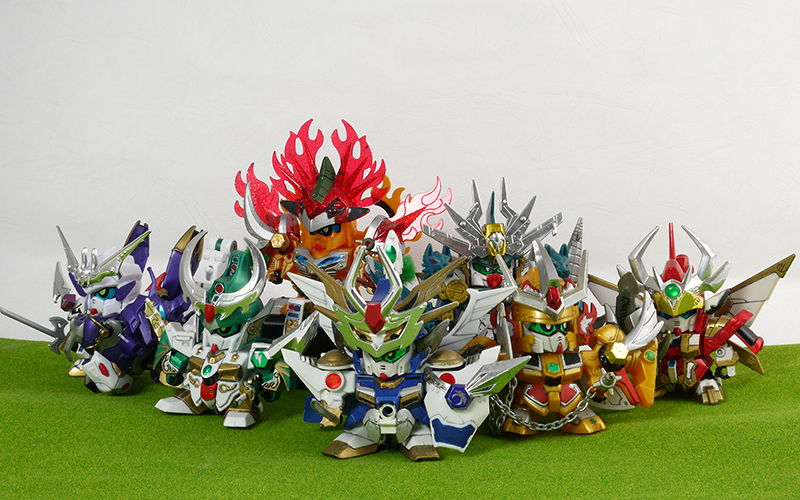 バンダイ 千力頑駄無 新SD戦国伝 七人の超将軍編 新