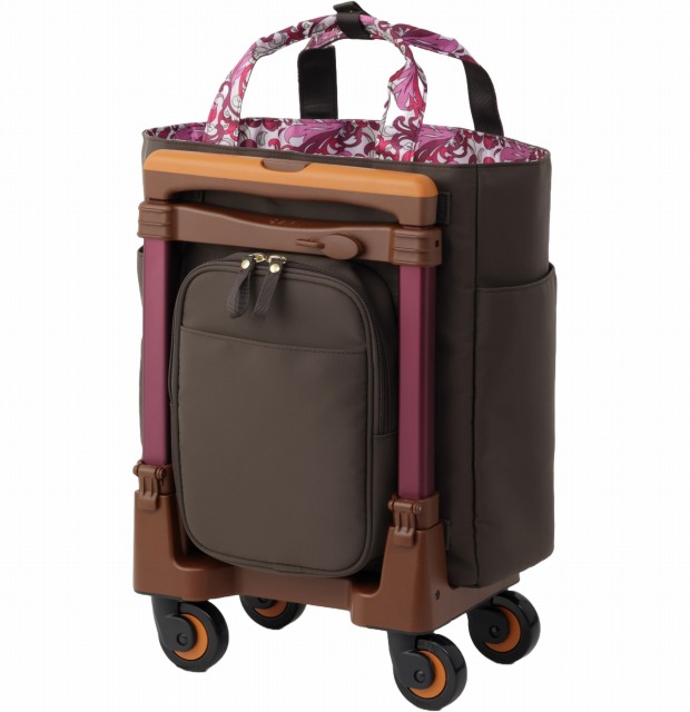 D-649 SWANY x KISS MY LIFE ハートプッチ（M18）ブラウン＜4輪