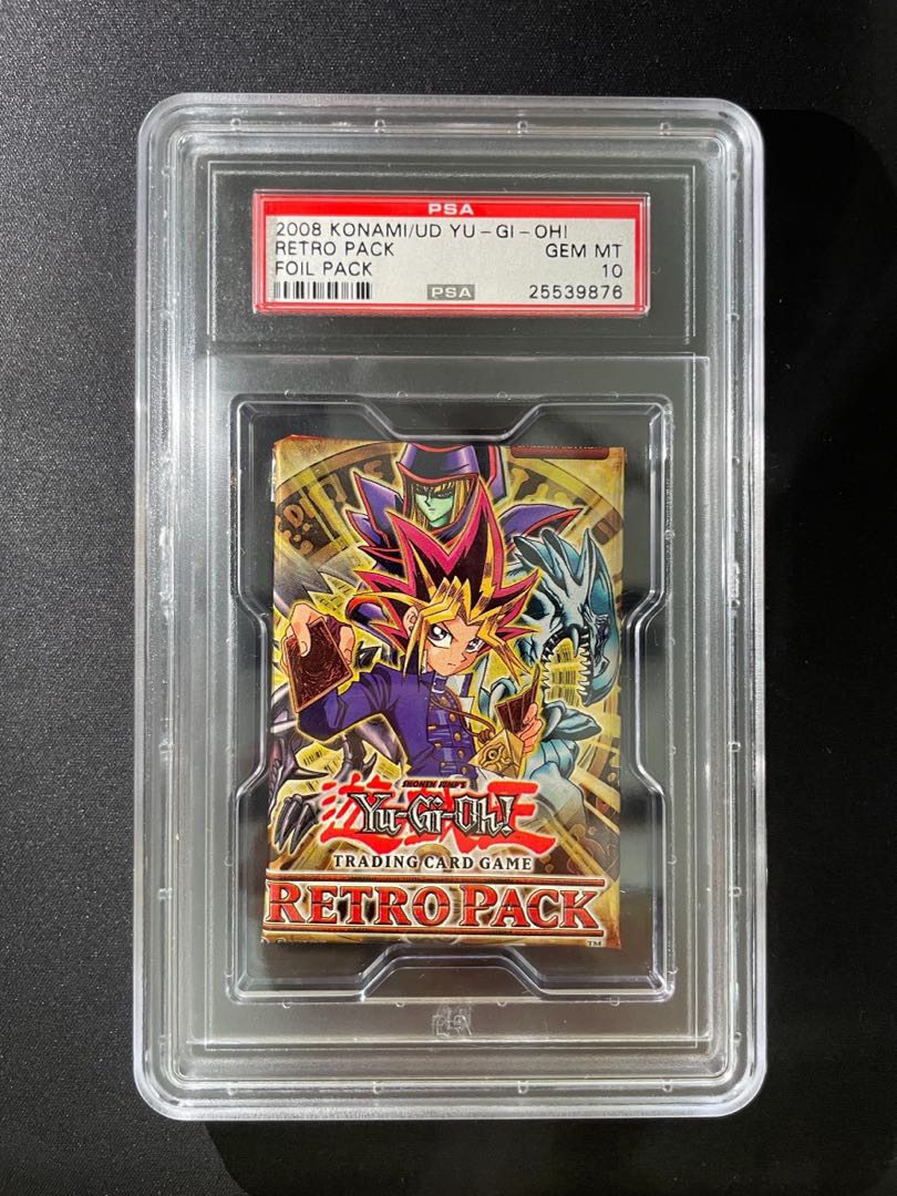 遊戯王 レトロパック1 Retro Pack1 英語 未開封パック PSA10 1パックの