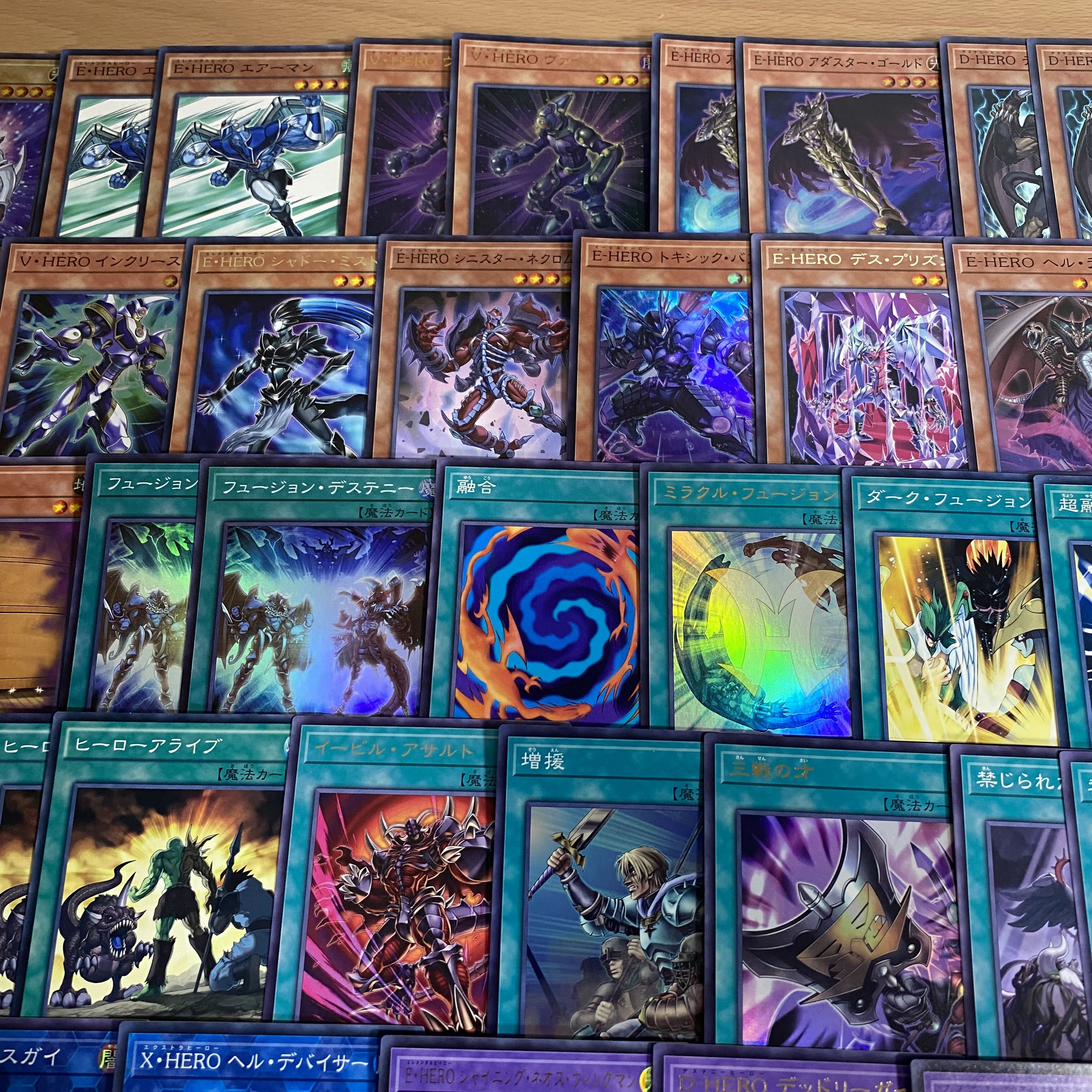 本格構築 【E-HERO】デッキ EX15枚&スリーブ おまけ 本格構築】 遊戯王