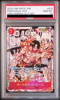 ONE PIECE ポートガス・D・エース コミパラPSA10 エースコミパラPSA10