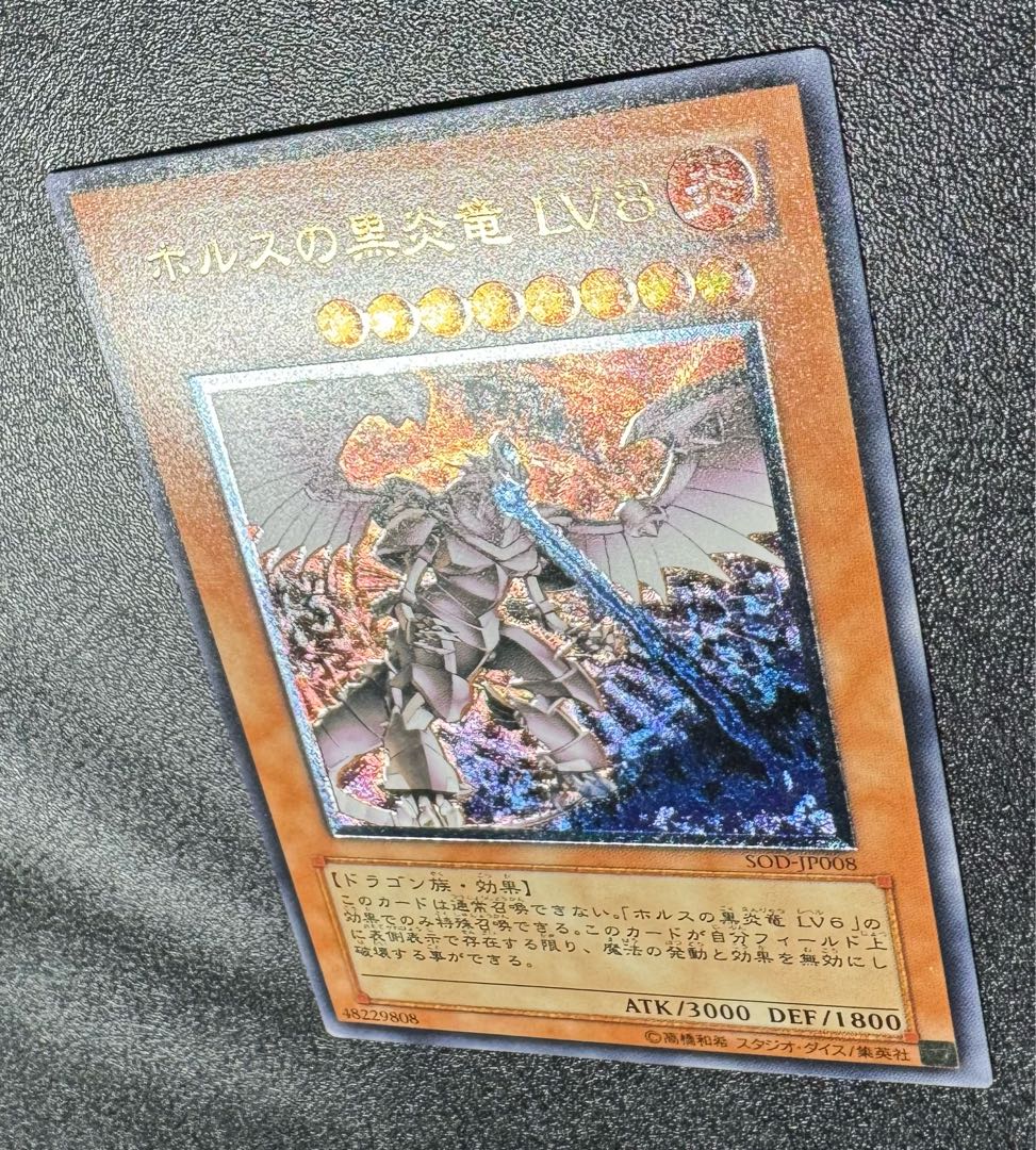 ARS10 遊戯王 ホルスの黒炎竜 LV6 LV8 アルティメットレアセット