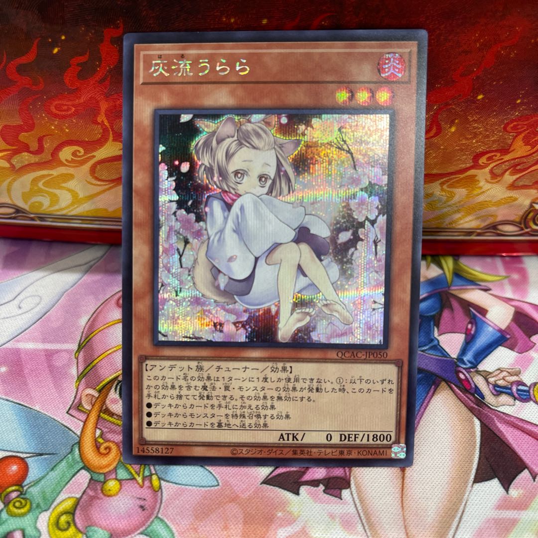 遊戯王　灰流うらら　絵違い　25th クォーターセンチュリーレア 遊戯王 灰流うらら 絵違い 25th プリシク 灰流うらら(25thレア