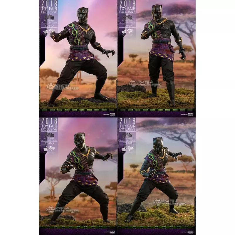 Hot Toys MMS487 Black Panther T'Chaka 1/6 Collectible Figure 31cm