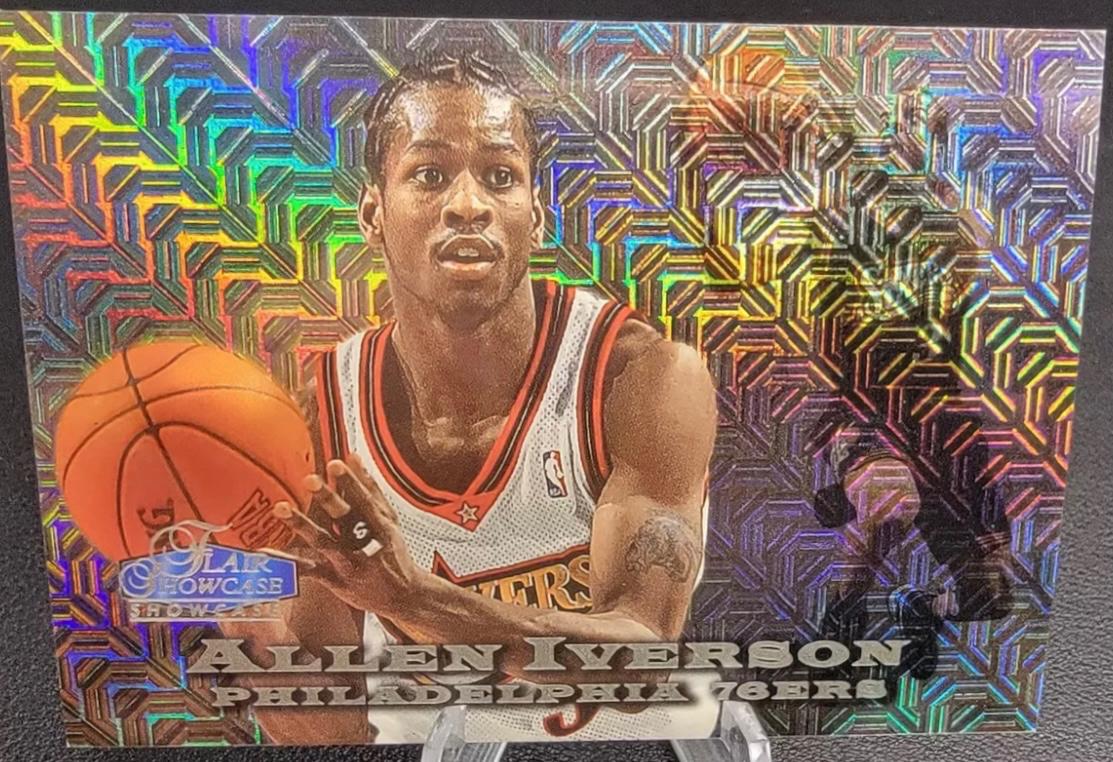 Allen Iverson [Row 0] Prices | 1997 Flair Showcase | Basketball Cards
