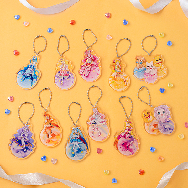 プリキュアオールスターズ】ランダムオーナメントキーホルダー vol.9