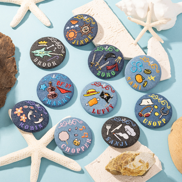 11.ミートザワンピース ミニ 缶バッジ ONE PIECE 11.ミートザ