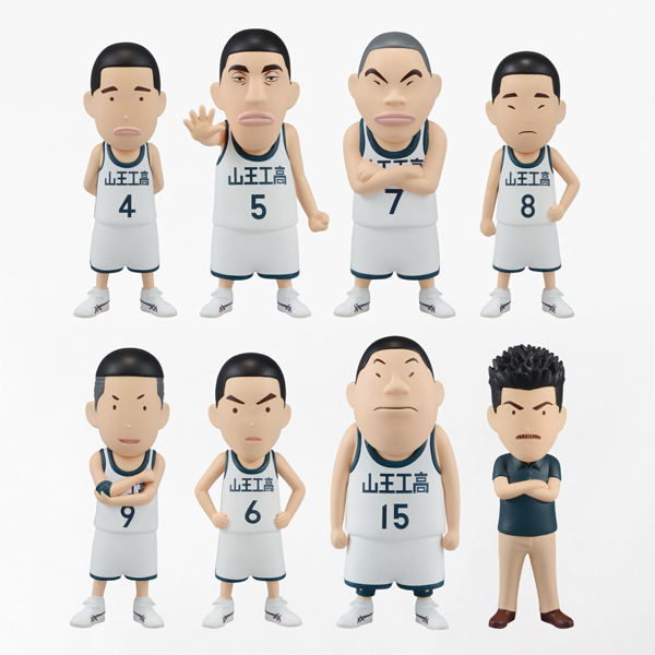 SLAM DUNK フィギュアコレクション 初回生産版 湘北セット、山王セット