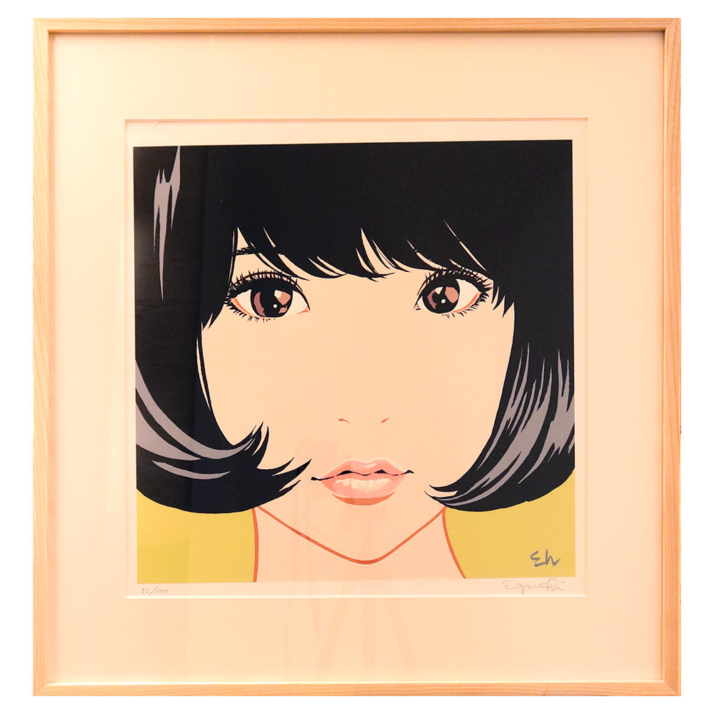 江口寿史 版画 『彼女1（large ver.）』 江口寿史 -の商品詳細 | 蔦屋