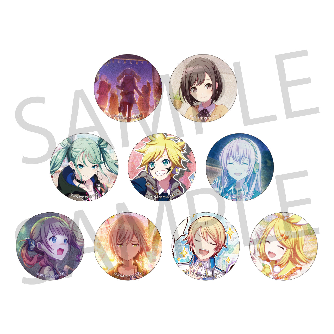 プロセカ 缶バッジ グリカン vol.5 B 初音ミク 予約商品】【再販