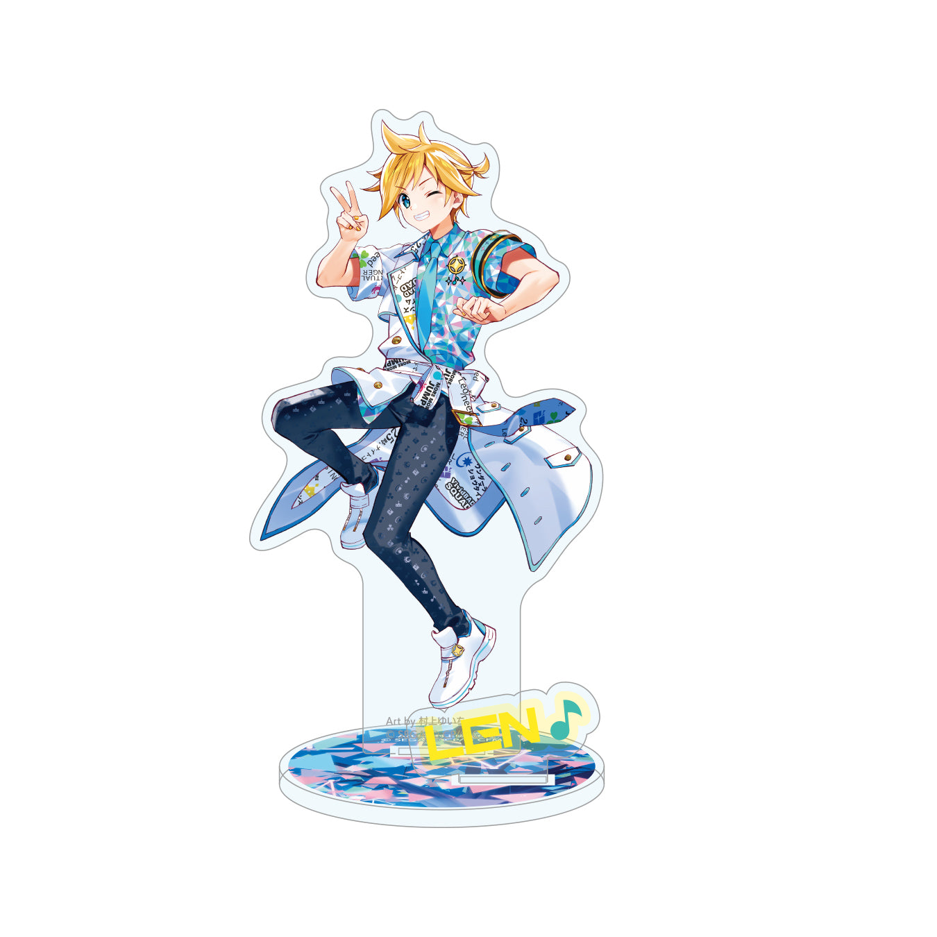 はぴこれ ハッピーコレクションくじ 鏡音レン BIGアクリルパネル はっ