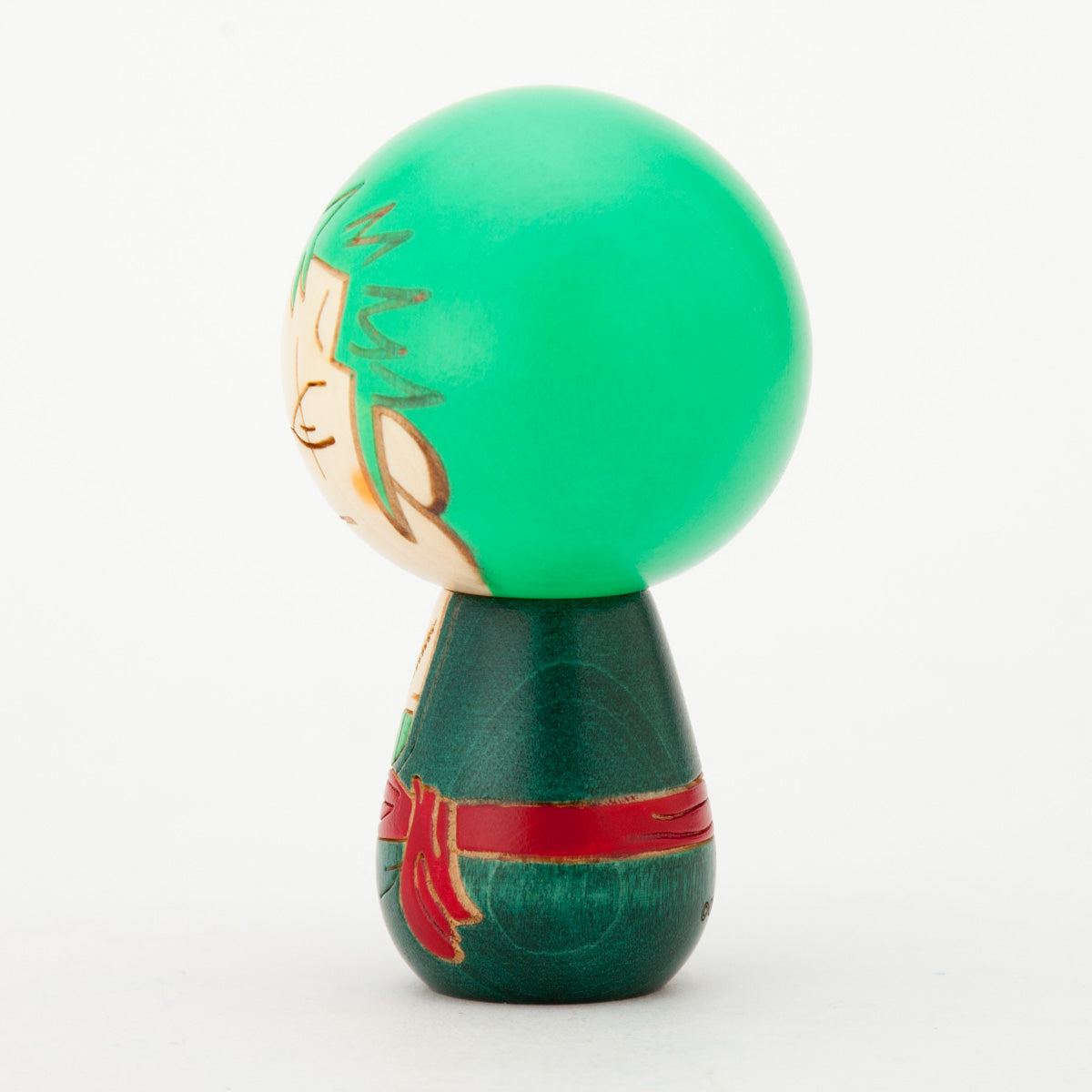 ワンピースこけし [ゾロ] by 卯三郎こけし – ヒキダシストア