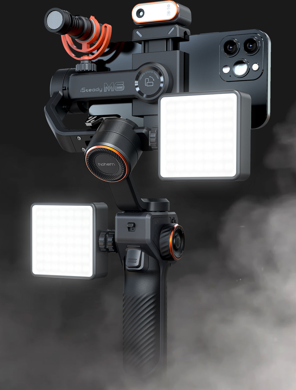 hohem M6 Kit ジンバルAI自動追跡