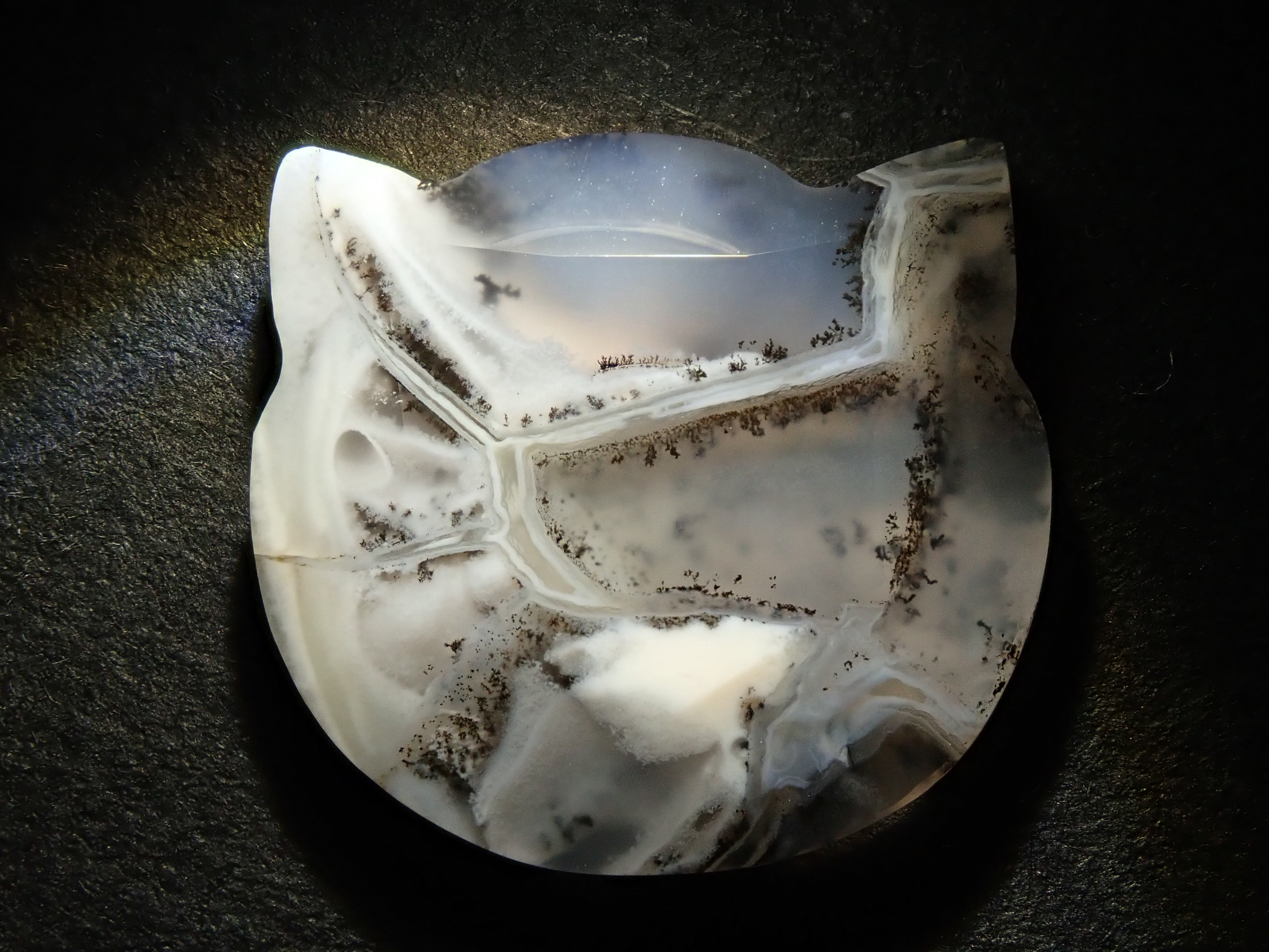 宝石ルース 『限定品！ネコちゃんネックレス！』天然レモンクォーツ