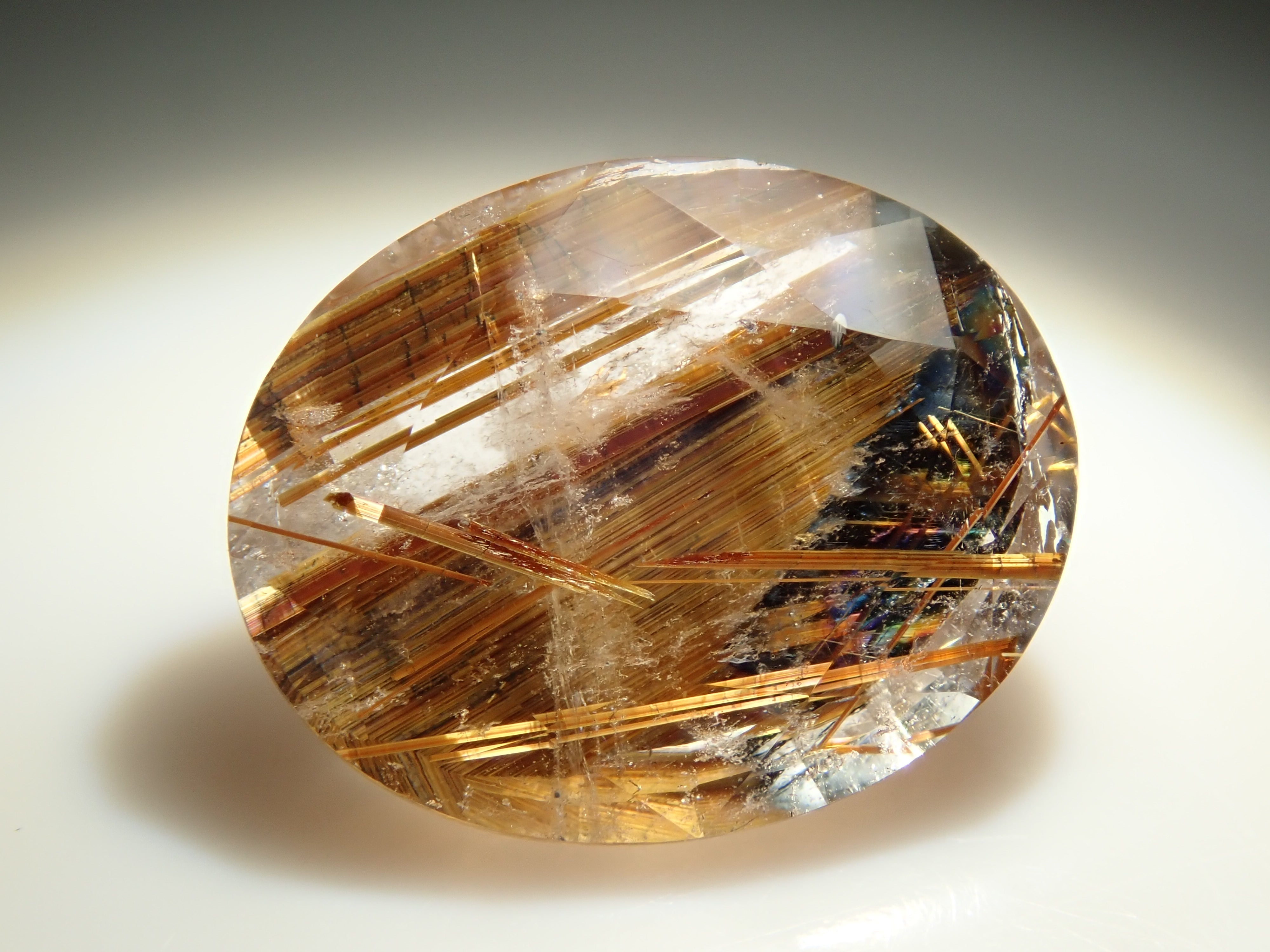 ニケミャンマー産ブルースピネル、ブラジル産ルチルクオーツ☆オーダー