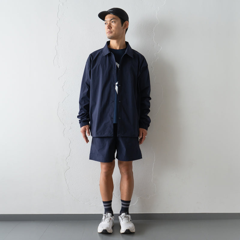Rt Logo Coach Jacket (Navy) – Runtrip Store