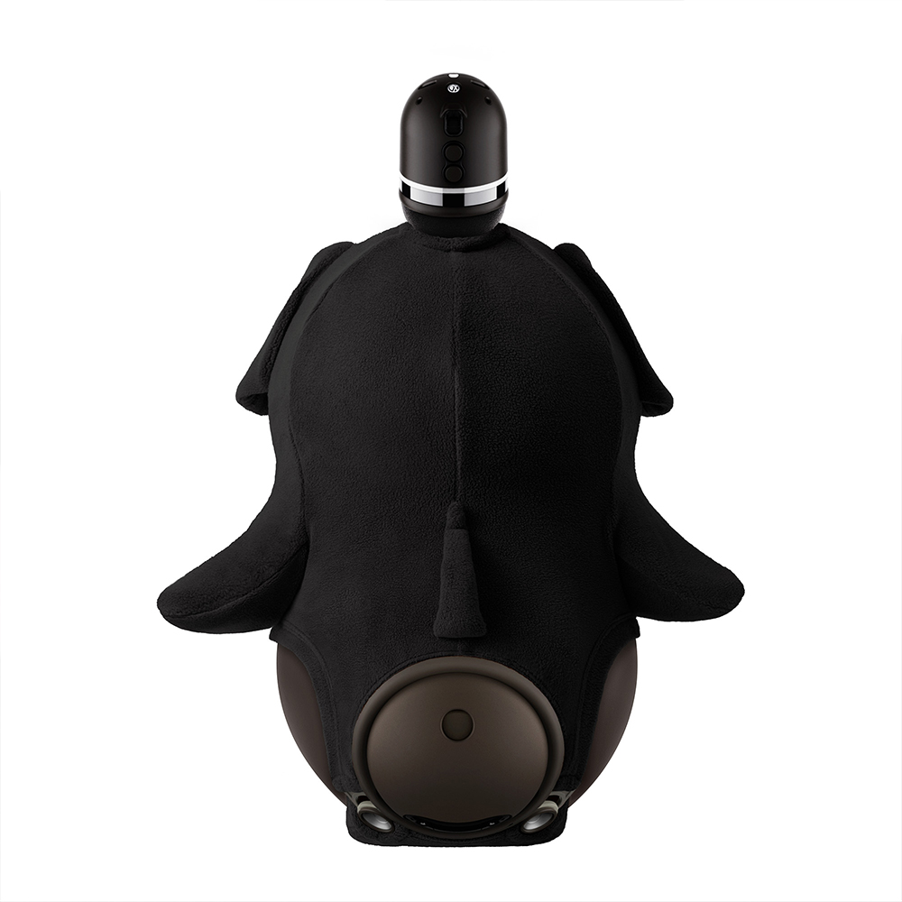 いぬフリース（パピー） ブラック | LOVOT ウェブストア