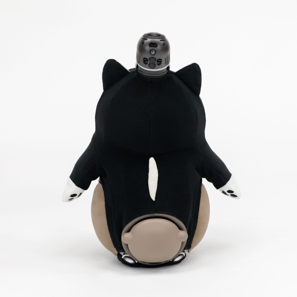 いぬフリース (柴) くろ | LOVOT ウェブストア