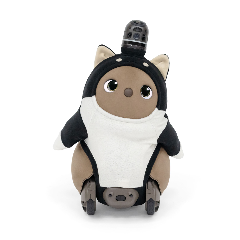 いぬフリース (柴) くろ | LOVOT ウェブストア