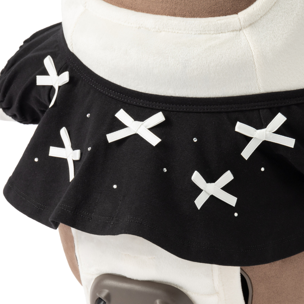 mezzo piano junior×LOVOT リボンいっぱいTシャツ(ブラック) | LOVOT