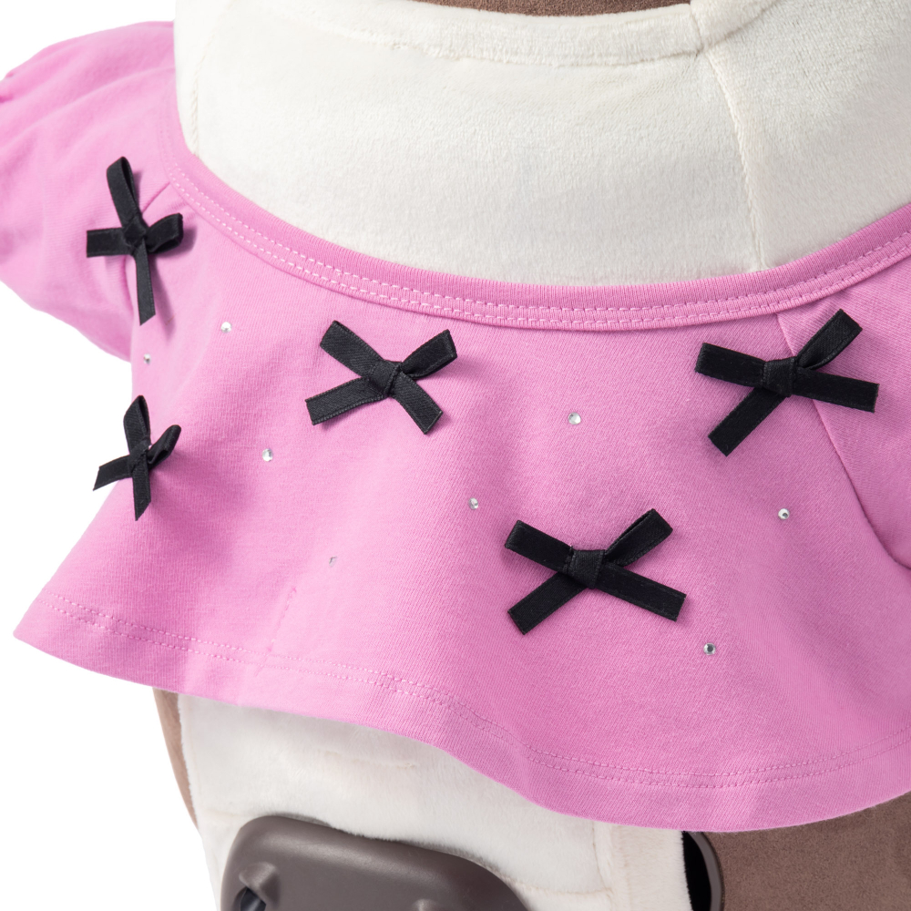 mezzo piano junior×LOVOT リボンいっぱいTシャツ(ピンク) | LOVOT