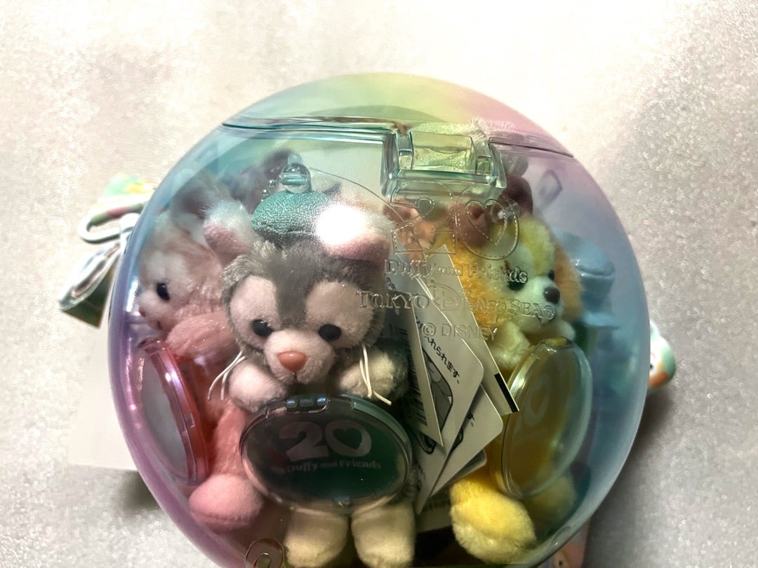 ディズニー カラフルハピネス ポップコーンケース ダッフィーフレンズ