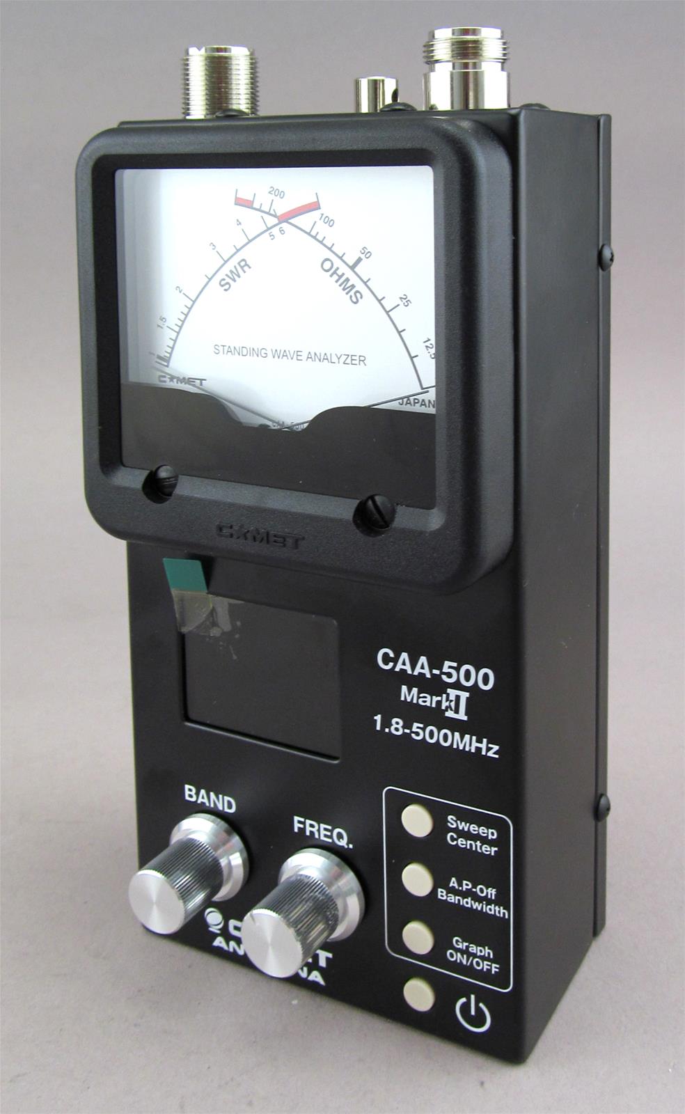 アンテナアナライザーCAA-500II SWRメーター 1.8-500MHz CAA-500MarkⅡ