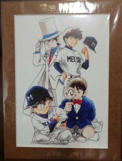 青山剛昌 あだち充 コラボ 複製原画 名探偵コナン MIX 全サ 怪盗キッド