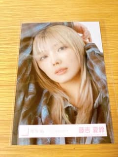 櫻坂46 生写真 藤吉夏鈴 「チェックコーデ」 ヨリ - メルカリ