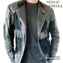 希少♪ ネクサスセブン マッドマックス レザージャケット 革ジャン
